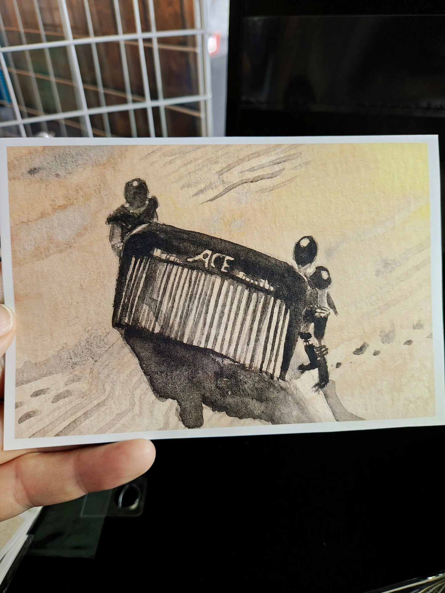 Combing the Desert Spaceballs Print