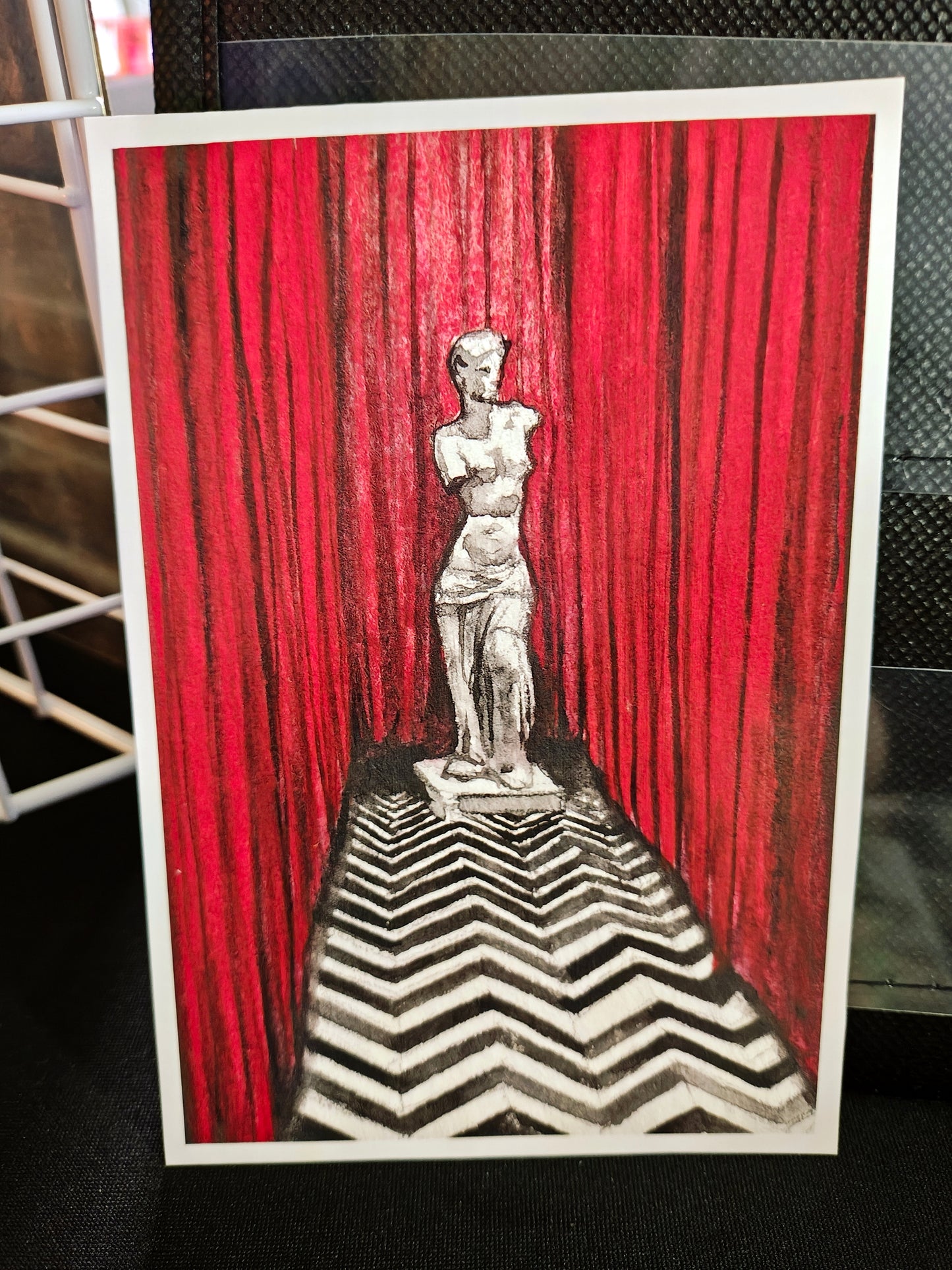 Iconic Twin Peaks Black Lodge Print