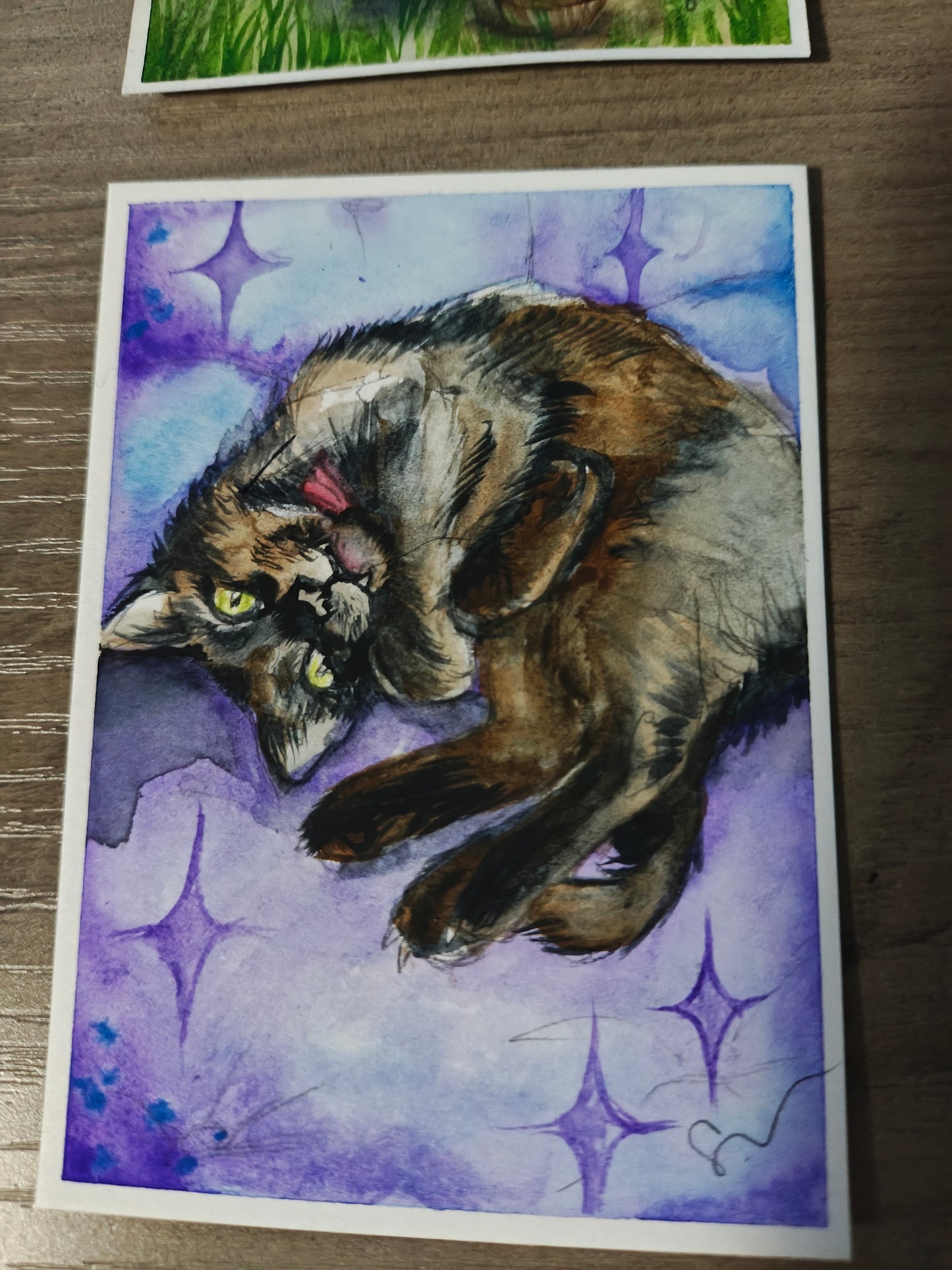 Tiny Custom Watercolor Pet Portrait