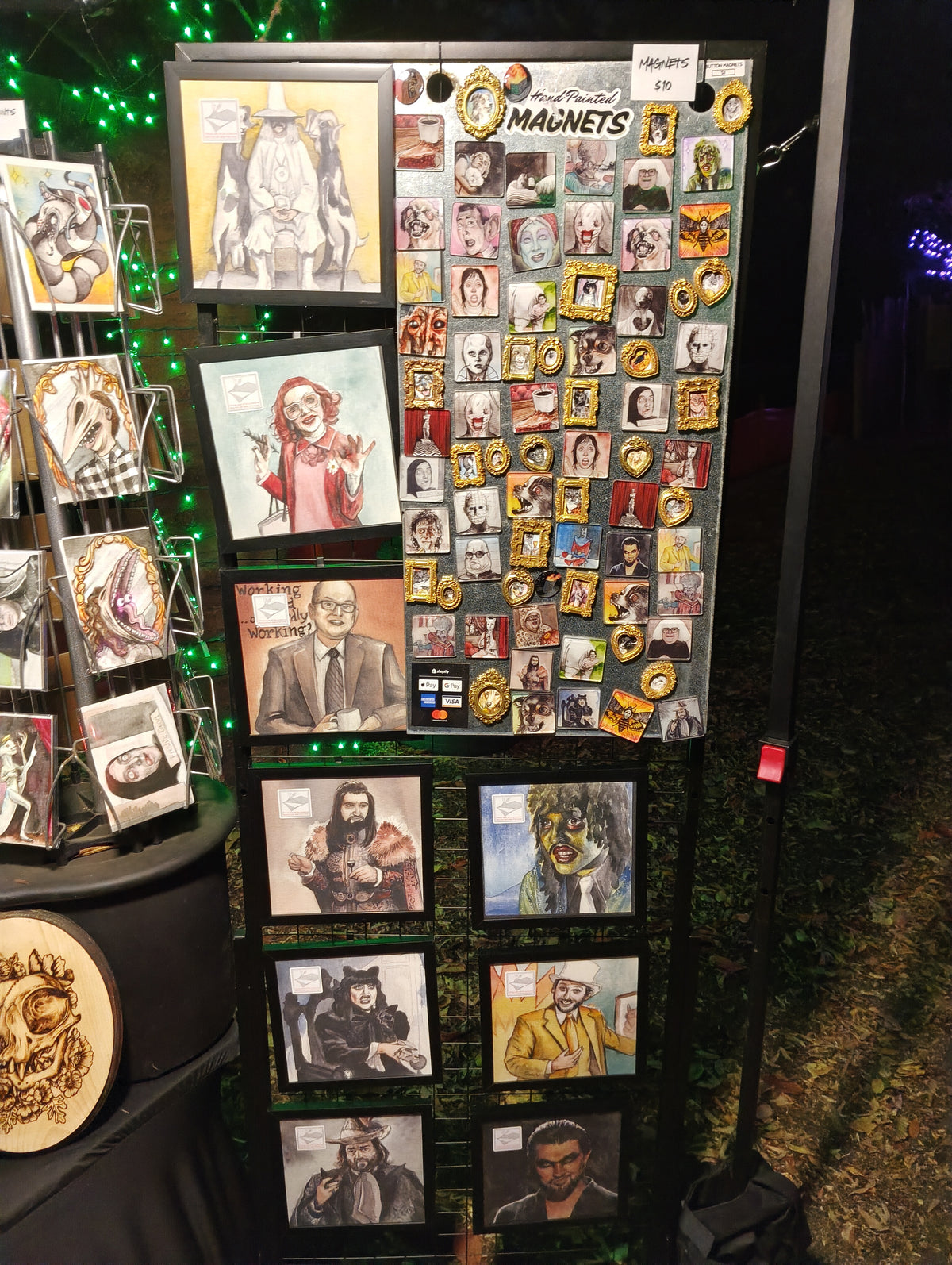 Large framed print