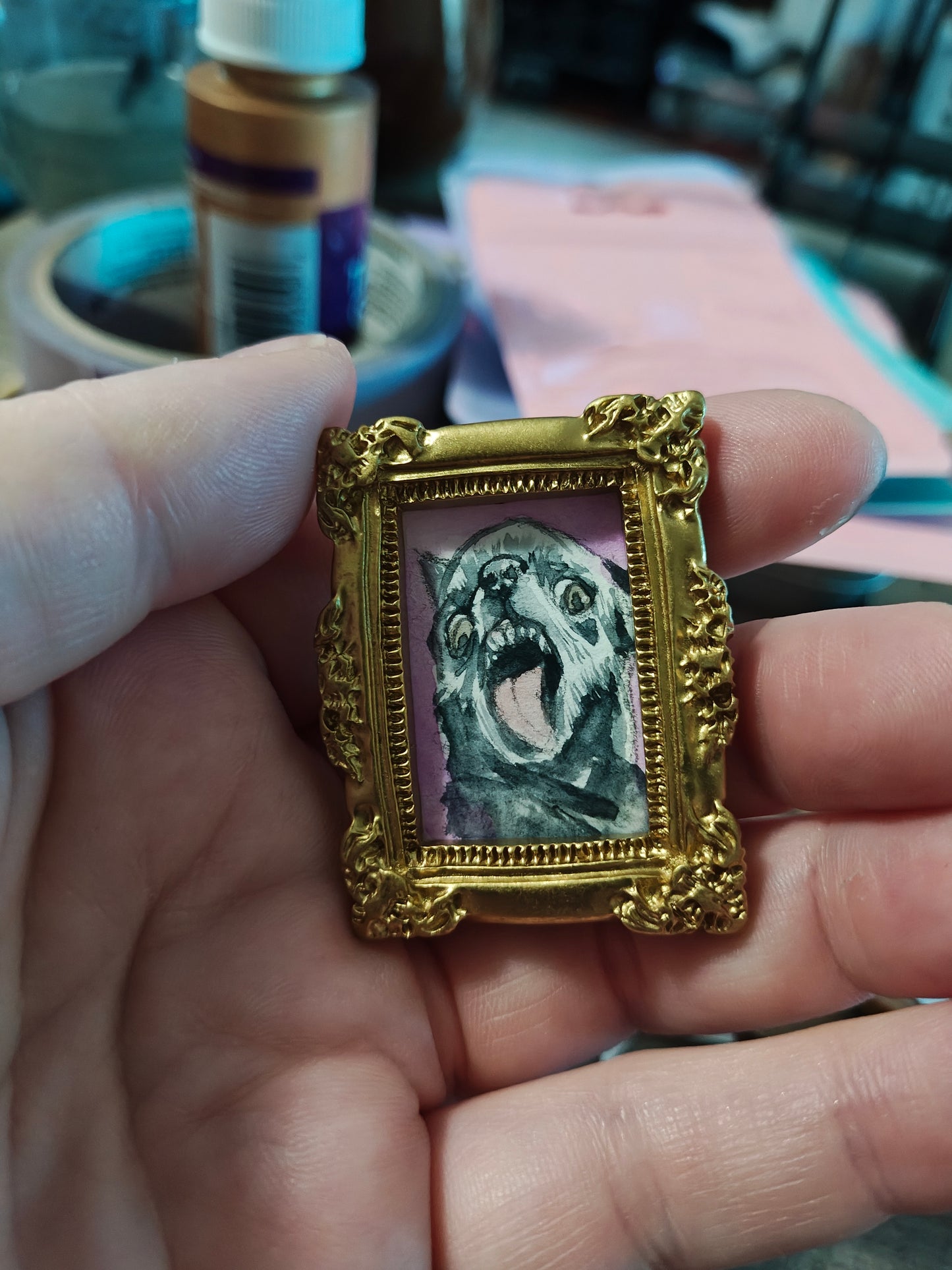 Watercolor Frame Magnets