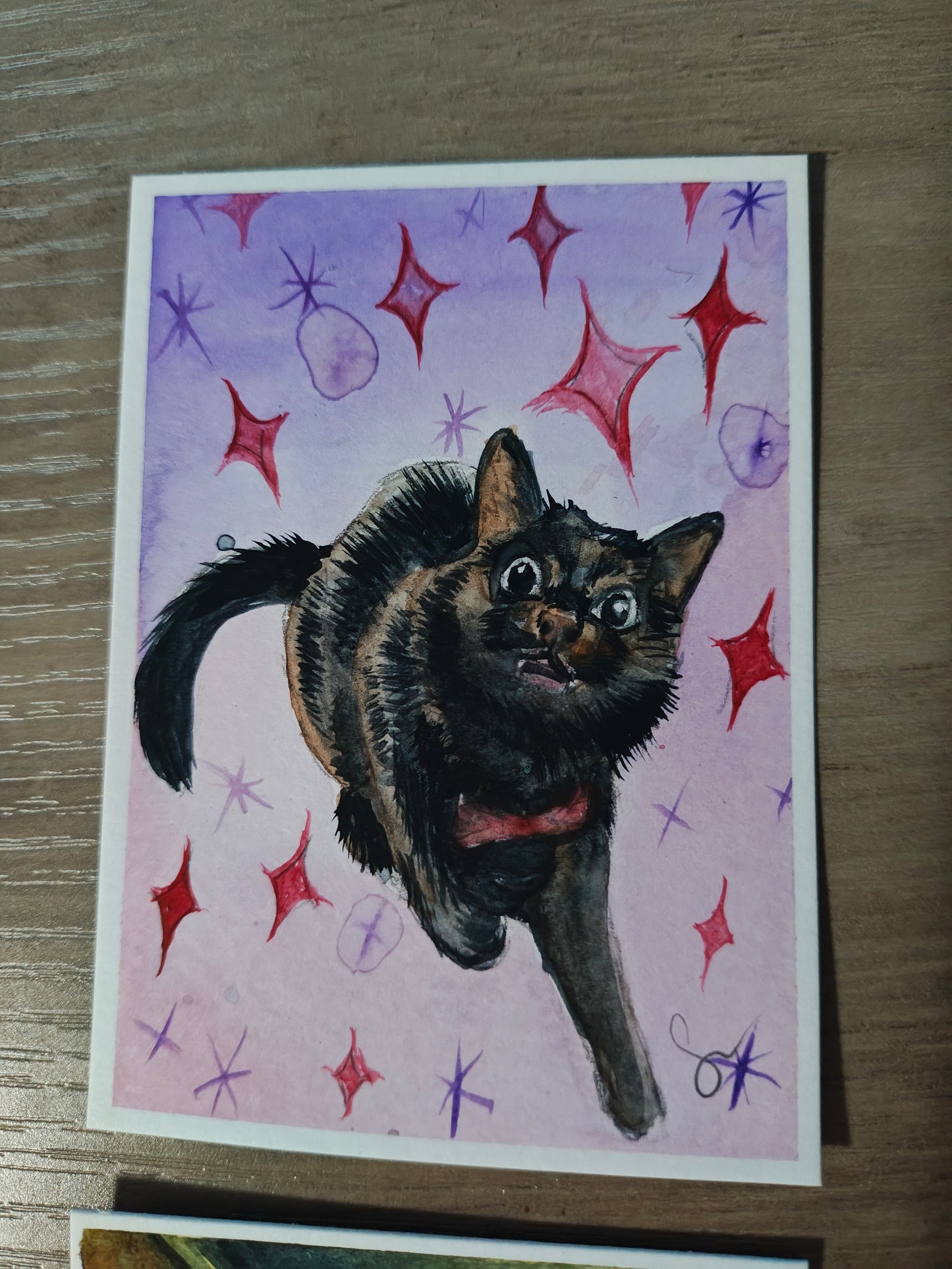 Tiny Custom Watercolor Pet Portrait