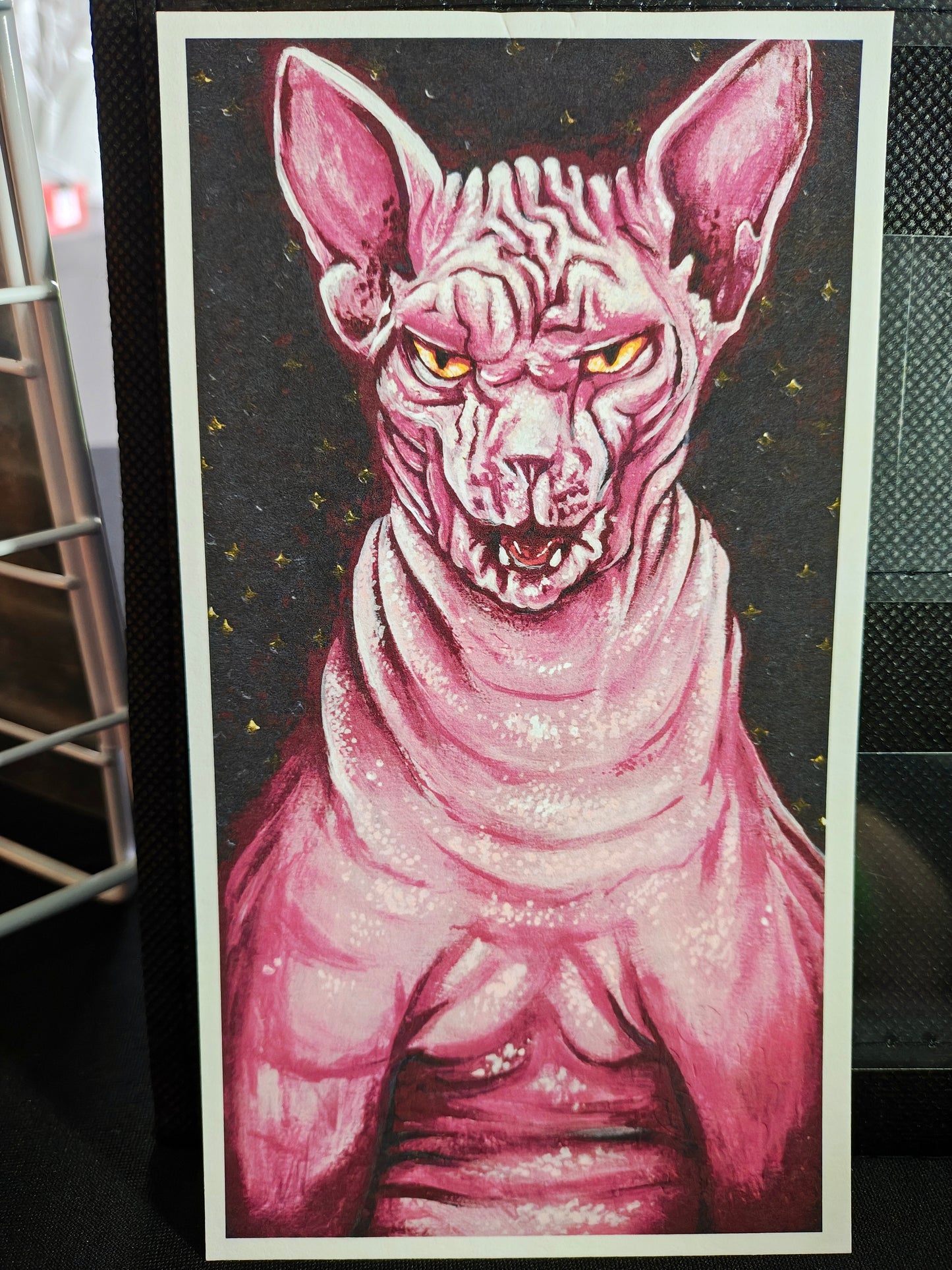 Naked Cat Print!