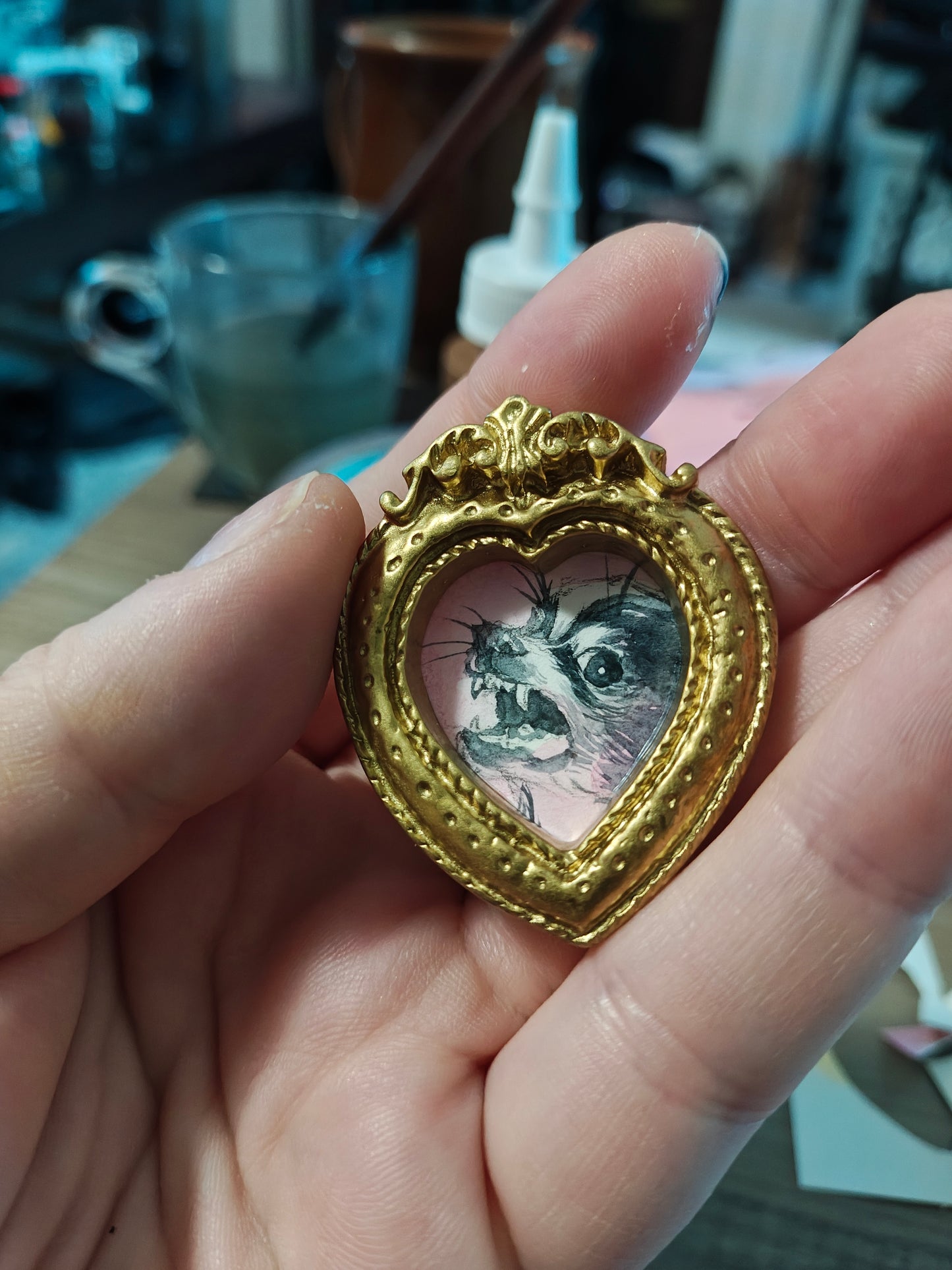 Watercolor Frame Magnets
