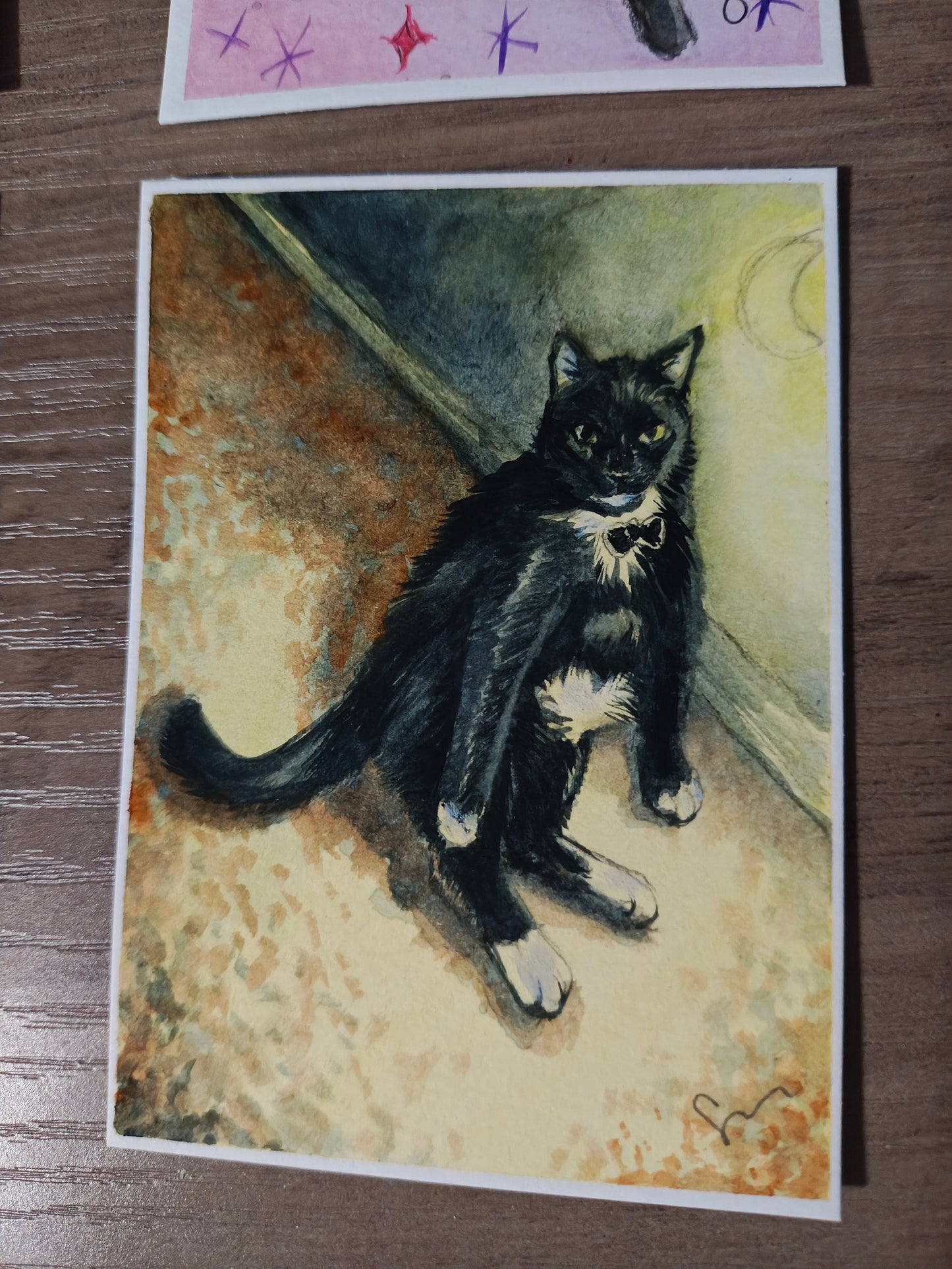 Tiny Custom Watercolor Pet Portrait